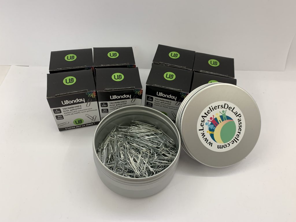 Attache trombone 30mm