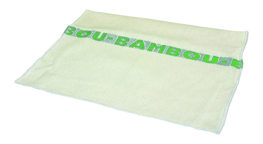 Lavette bambou tissé lisse