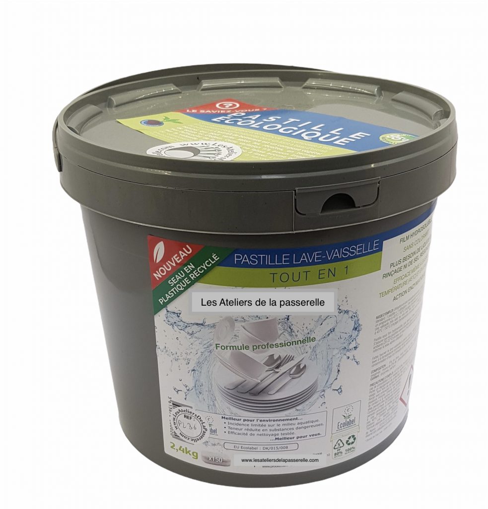 Pastilles vaisselle Ecolabel