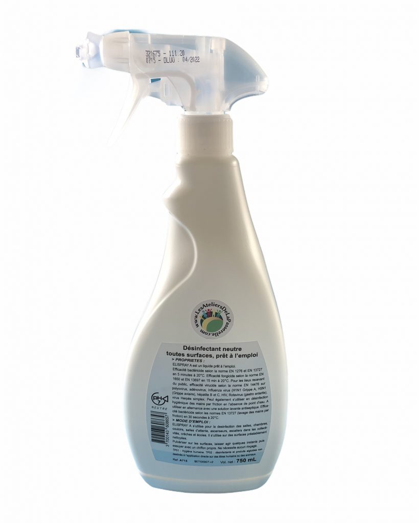 DÉSINFECTANT MAINS ET SURFACE